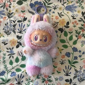 Fluffy Pastel Bunny Plush